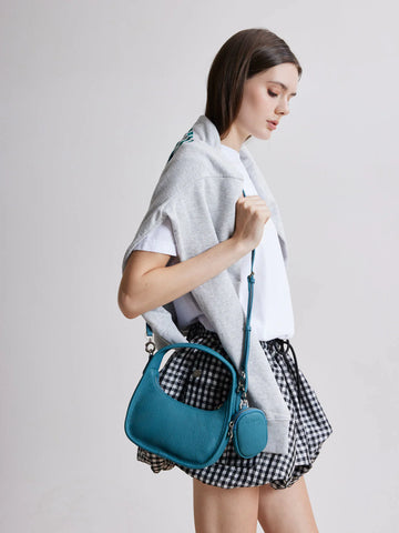 PAZZION, Cleo Shoulder Bag, Blue